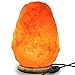 Majestic Pure Himalayan Salt Lamp - Natural Pink Salt Rock Lamp, Hand Carved, Wooden Base, Brightness Dimmer, 3 Bulbs, UL-Listed Cord and Gift Box, 8-11 lbs