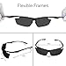ALKAI Men’s Helium Photochromic or Polarized Sports Sunglasses, 0.56 oz, Guaranteed Fit and Comfort, 100% UV Protection, Perfect for Fishing, Cycling, Running, Golfing, Driving, Rafting and More