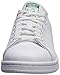 adidas Originals boys Stan Smith Sneaker, White/White/Green, 5.5 Big Kid US