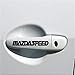 4pc White Black Car Sports Doorhandle Sticker Body Decal Styling Auto For Mazdaspeed Mazda Speed 2 3 4 5 6 CX-5 CX5 CX-3 CX-4 CX-7 CX-9