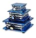 Lab Jack Stand Table Lift Laboratory Lift Table Aluminium Oxide Lab Stand Lifter Scientific Scissor Lifting Jack Platform (4''X4'')