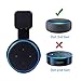 Echo Dot 3rd Gen Outlet Wall Mount Hanger Holder for Home Voice Assistants,A Space-Saving Wall Stand for Your Smart Home Speakers Without Messy Wires or Screws,Built-in Cable Management(Black)