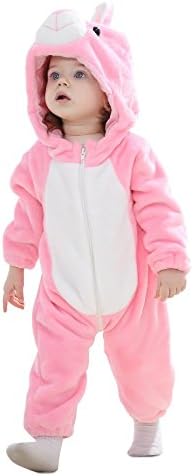 Eden Babe Romper for Baby Girl Boy Winter Flannel Panda Onesie Outfits Suit Unisex-Baby