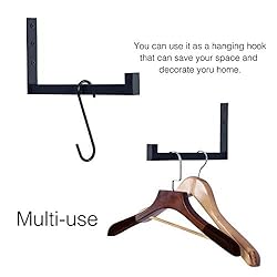OVOV 6 Pack Heavy Duty Shelf Brackets Wall Mounted