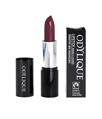Odylique - Organic Lipstick Purple (Blackberry Smoothie) - 100% Natural Ingredients - With Organic Plant Oils – Lipstick For Sensitive Lips