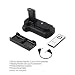 Powerextra Battery Grip + AA-size Battery Holder For Canon EOS 1100D 1200D 1300D/Rebel T3/T5/T6 With Infrared Remote Control Work with 2 Pcs LP-E10 or 6 AA-size batteriesthumb 1