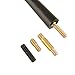 Whizzotech Lexus Toyota Scion TRD Carbon Radio Stubby Fiber Black Aluminum Alloy Screw Antenna Mast 4.7