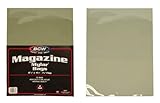 Magazine Protectors for Collectors, Mylar Magazine Sleeves (8-7/8