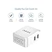 Noot Products 24W 4.8A Dual USB Home Wall Charger Plug with i-DTek Technology and Foldable Plug for iPhone, iPad, Samsung Galaxy, Nexus, Google, HTC, Motorola, LG and More