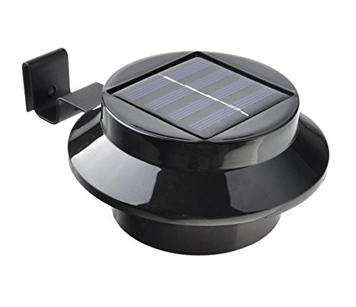 Elinkume Solar Powered Smart Night Utility Security LED Light for Indoor Outdoor Permanent or Portable for any House,Gutter,Fence,Garden,Garage,Walkways,Stairs