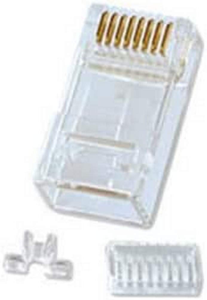 LINDY RJ-45 Male Connector 8 Pin UTP CAT6 Pack of 10