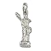 SilberDream Charm statue of Liberty, 925 Sterling Silver Charms Pendant with Lobster Clasp for Charms Bracelet, Necklace or Charms Carrier FC3026