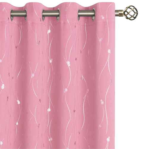 BGment Wave Pattern Blackout Curtains