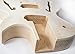 The FretWire Singlecut Style DIY Electric Guitar Kit - DIY Build Your Own Guitar, Guitar Setup Kit, DIY guitar Kit for Beginners and Professionals (Semi Hollow)