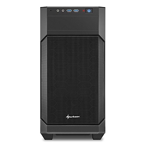 Sharkoon-V1000-Caja-de-Ordenador-PC-Gaming-MICRO-ATX-Negro