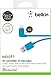 Belkin - Lightning Cable - 90° Connector - Blue - 4 ft -