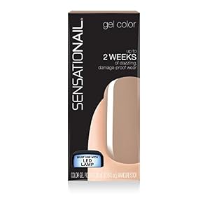Image of SensatioNail by Nailene Color Gel Polish, Taupe Tulips, .25 fl oz
