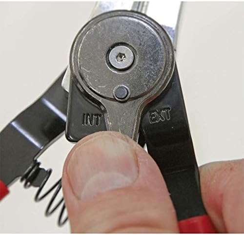 Sealey Ak8453 Circlip Pliers Set Internal/External Quick Change, Silver - Image 3