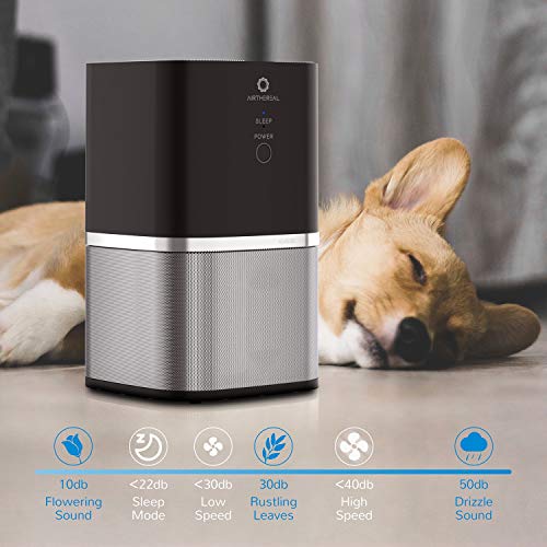 Airthereal Air Purifier for Home, Bedroom, and Office - Whisper Quiet, 7-in-1 True HEPA Filter, Portable - Removes Dust, Smoke, Odors, and More - Day Dawning ADH50B - Thumbnail 2