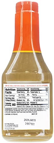J-BASKET MISO DRESSING – CREAMY, 12 FL OZ