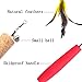JTEEY Cat Toys Interactive,9 Packs Retractable Cat Toy Wand, Cat Feather Toy, Assorted Refills Teaser Exerciser Wand Toy Set,Fish Bird Butterfly Dragonfly Worm