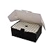 ELLIS JAMES DESIGNS Travel Makeup Bag - Make Up Travel Bag - Makeup Brush Case With Compartments Soft Padded Travel Jewelry Roll and Make Up Bags 2-in-1 Cosmetic Cases No Tangle Necklace Case