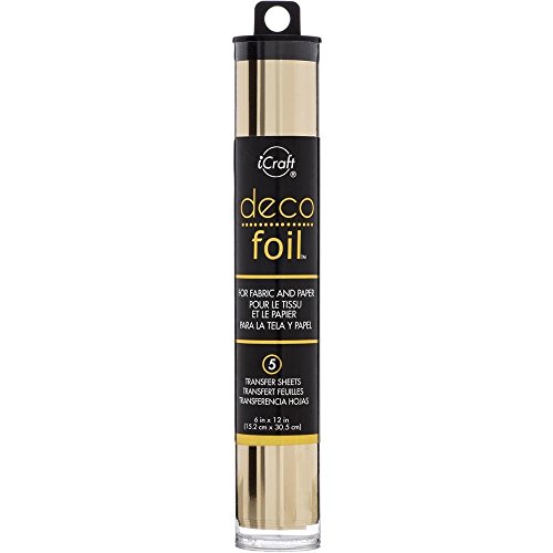 Deco Foil - Transfer Sheets - Champagne, Spring Green, Aqua, Deep Blue, Lilac & Pink Melon - Bundle of 6 Packages