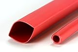 TEMCo 3/4" Marine Heat Shrink Tube 3:1 Adhesive Glue Lined 4 ft RED