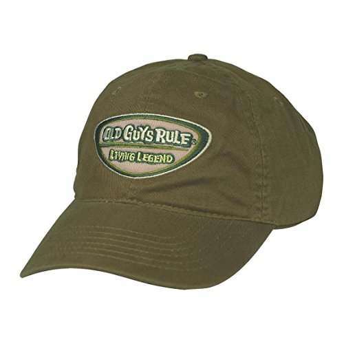 OLD GUYS RULEHat, Baseball Cap for Men | A Legend in My Own Mind | for Dad, Husband, Grandfather | City Green