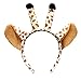 Crazy Night Cute Plush Giraffe Ears Headband-Halloween Christmas Festival Themed Party Animal Cosplay Costume Antler Headbands