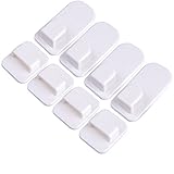 Aketek 4x Remote Control Wall Self Adhesive Hook Holder