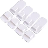 Aketek 4x Remote Control Wall Self Adhesive Hook