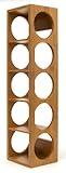 Lipper International Bamboo Stackable Wine Rack, 5 Bottle (Kitchen)