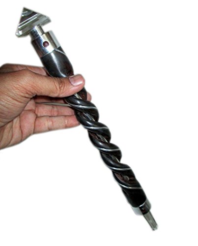 Jet Beautiful Rosewood Crystal Pyramid Top Healing Wand Stick Long Wand Himalayan Crystal Ball Point Nepal Tibetan India Asian Aura Energy Balance Garnet Cabochon Love Rare Stick
