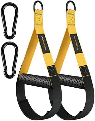 Resistance Band Handles With Foam Grips - Heavy Duty For Exercise Bands - View #5
