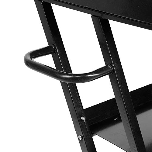 Holzkohle Grillwagen, Holzkohlegrillwagen, Holzkohlegrill, Grillkamin, Barbecue Grill, aus Stahl, Räucherofen Zubehör… – Bild 7