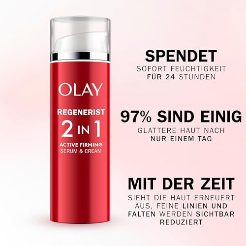 Olay Regenerist Day Cream and Serum 2-in-1 Anti-Wrinkle and Firming Care 50 ml