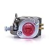 FitBest Carburetor with 2 Primer Bulbs and Gaskets for Walbro# WT-973 Troy-bilt TB21EC TB22EC TB32EC TB42BC TB80EC Trimmers