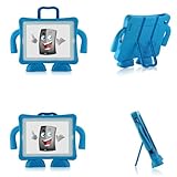 Handle Kids and Child Case Like iGuy Freestanding Case for iPad 4, iPad 3, iPad 2 in Blue