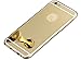 Iphone6 Plus Mirror Case, Thin Luxury Hybrid Glitter Bling Soft TPU Shiny with Mirror Cover Case for Apple Iphone 6 Plus (5.5 Inch)(gold)