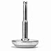 1-Piece Steel Stem Bed Frame Glides to Replace Wheels, Set of 4