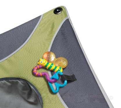 KidCo - GoPod Adjustable Height Travel Activity Seat with Floor Mat, Portable Baby Chair, Baby Activity Center (Pistachio)