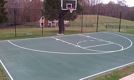 ronan sports easy basketball court stencil kit