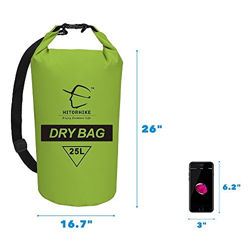 image for Hitorhike 15L 25LWaterproof Dry Bag- Roll Top Dry Compression Sack Kee