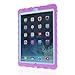 Apple iPad Air Drop Tech Purple Gumdrop Cases Silicone Rugged Shock Absorbing Protective Dual Layer Cover Case