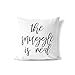 Anna Flora | The Snuggle Is Real Pillow Cover | Home Décor | Bedding Décor | Simple Quotes Pillow Cover | Love Quotes | Wedding Gift | Valentine Gift | Gift for Her Him Wife Husband