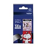 Brother TZe tape tape Snoopy (Snoopy pink / black) 12mm TZe-UP31 (japan import)