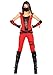 Leg Avenue Women's Ninja Assassin, Red/Black, Small