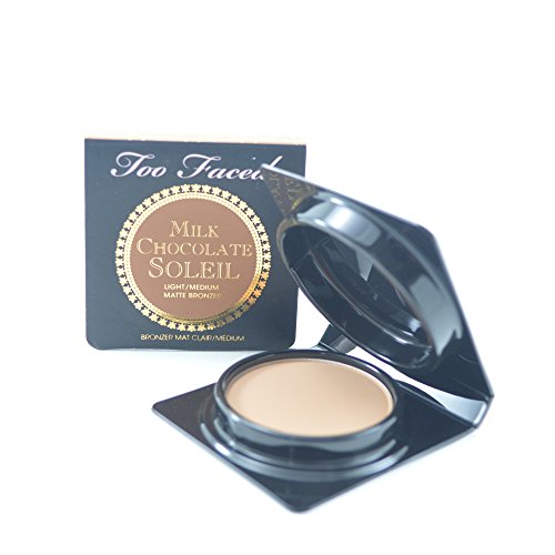 Too Faced Milk Chocolate Soleil Light/Medium Matte Bronzer mini 0.08 oz.