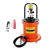 Happybuy Grease Pump 5 Gallon Electric Grease Pump Air-Operated Portable Grease Pump 0.85L/Min High Pressure Grease Pump